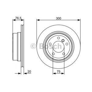 спирачен диск BOSCH 0 986 479 496