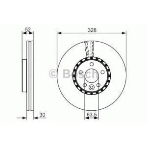 спирачен диск BOSCH 0 986 479 621