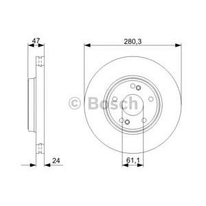 спирачен диск BOSCH 0 986 479 743