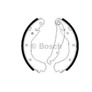 комплект спирачни челюсти BOSCH 0 986 487 199