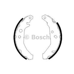 комплект спирачни челюсти BOSCH 0 986 487 228 