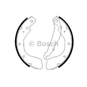 комплект спирачни челюсти BOSCH 0 986 487 263 
