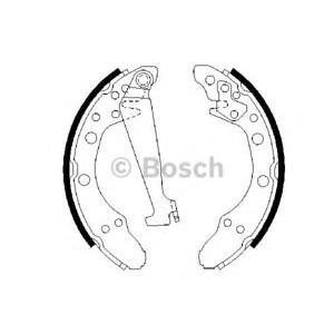 комплект спирачни челюсти BOSCH 0 986 487 270 