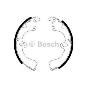 комплект спирачни челюсти BOSCH 0 986 487 277