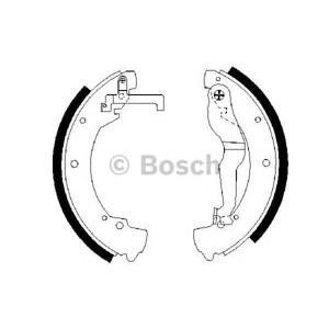 комплект спирачни челюсти BOSCH 0 986 487 312