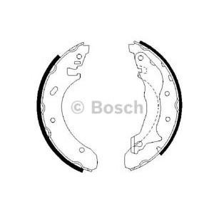комплект спирачни челюсти BOSCH 0 986 487 330 