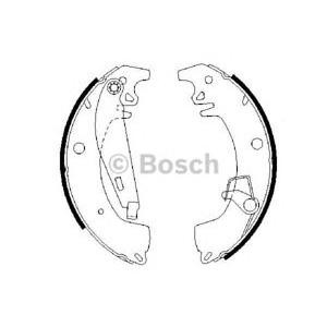 комплект спирачни челюсти BOSCH 0 986 487 332 