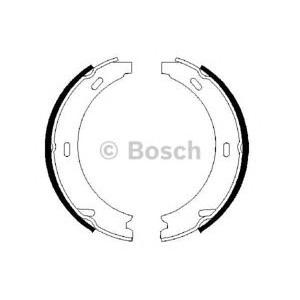накладки за ръчна спирачка BOSCH 0 986 487 344