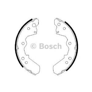 комплект спирачни челюсти BOSCH 0 986 487 376