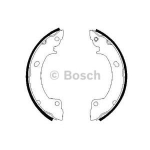 комплект спирачни челюсти BOSCH 0 986 487 399