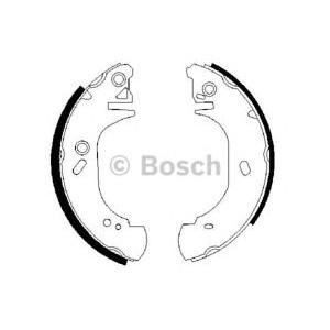 комплект спирачни челюсти BOSCH 0 986 487 401