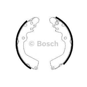 комплект спирачни челюсти BOSCH 0 986 487 451 
