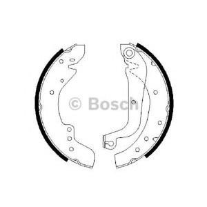 комплект спирачни челюсти BOSCH 0 986 487 547 