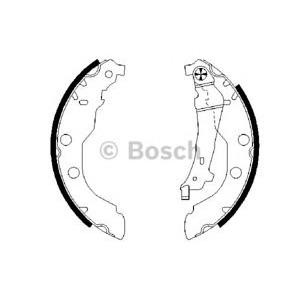 комплект спирачни челюсти BOSCH 0 986 487 549 