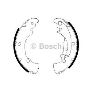 комплект спирачни челюсти BOSCH 0 986 487 560 