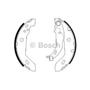 комплект спирачни челюсти BOSCH 0 986 487 565 