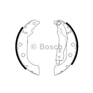 комплект спирачни челюсти BOSCH 0 986 487 567