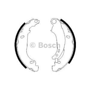 комплект спирачни челюсти BOSCH 0 986 487 568 