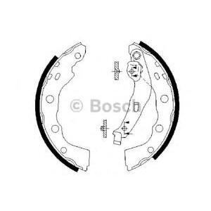 комплект спирачни челюсти BOSCH 0 986 487 577 