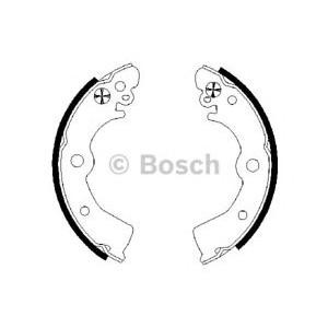 комплект спирачни челюсти BOSCH 0 986 487 578