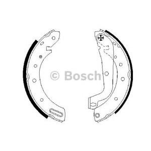 комплект спирачни челюсти BOSCH 0 986 487 583
