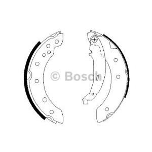 комплект спирачни челюсти BOSCH 0 986 487 585