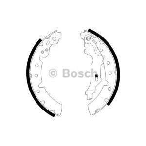 комплект спирачни челюсти BOSCH 0 986 487 586 