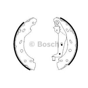 комплект спирачни челюсти BOSCH 0 986 487 600