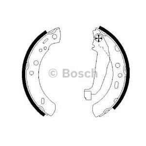 комплект спирачни челюсти BOSCH 0 986 487 604 