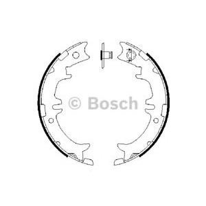 накладки за ръчна спирачка BOSCH 0 986 487 615 