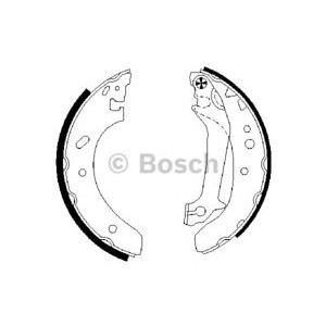 комплект спирачни челюсти BOSCH 0 986 487 674 