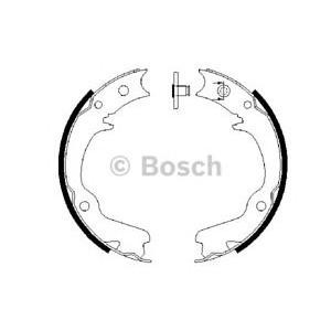 накладки за ръчна спирачка BOSCH 0 986 487 681 