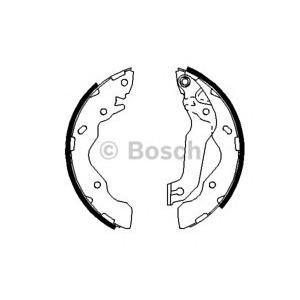 комплект спирачни челюсти BOSCH 0 986 487 693 