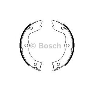 накладки за ръчна спирачка BOSCH 0 986 487 698