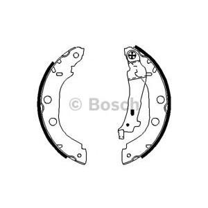 комплект спирачни челюсти BOSCH 0 986 487 699