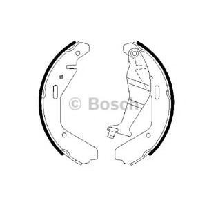 комплект спирачни челюсти BOSCH 0 986 487 707 