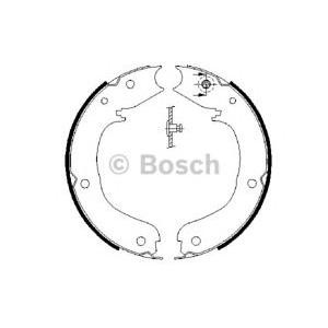 накладки за ръчна спирачка BOSCH 0 986 487 710 