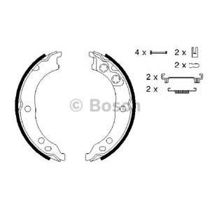 накладки за ръчна спирачка BOSCH 0 986 487 712 