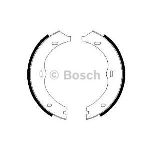 накладки за ръчна спирачка BOSCH 0 986 487 718 