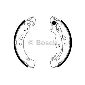 комплект спирачни челюсти BOSCH 0 986 487 753 