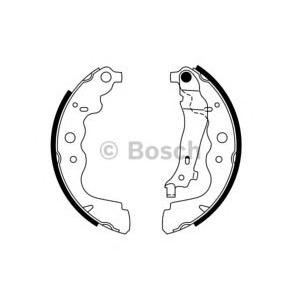 комплект спирачни челюсти BOSCH 0 986 487 754 