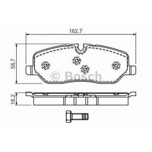 накладки BOSCH 0 986 494 147