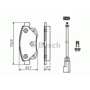 накладки BOSCH 0 986 494 171
