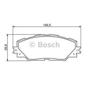 накладки BOSCH 0 986 494 174