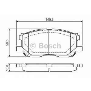 накладки BOSCH 0 986 494 218 
