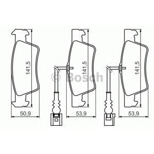 накладки BOSCH 0 986 494 219
