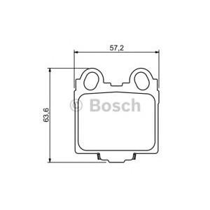 накладки BOSCH 0 986 494 231