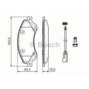накладки BOSCH 0 986 494 236