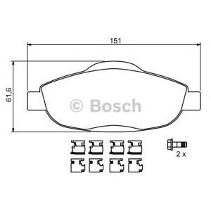 накладки BOSCH 0 986 494 261