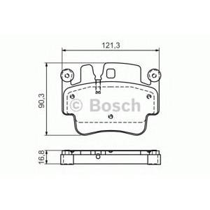 накладки BOSCH 0 986 494 281